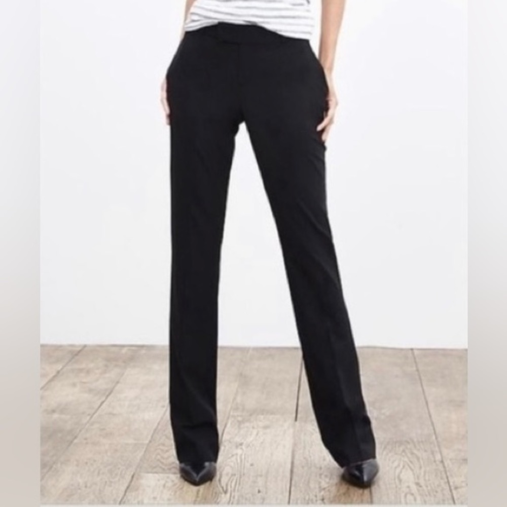Banana Republic Size 12 Martin fit black dress pants